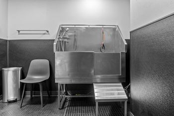 The broadmoor apartments in spokane, washington dog wash station